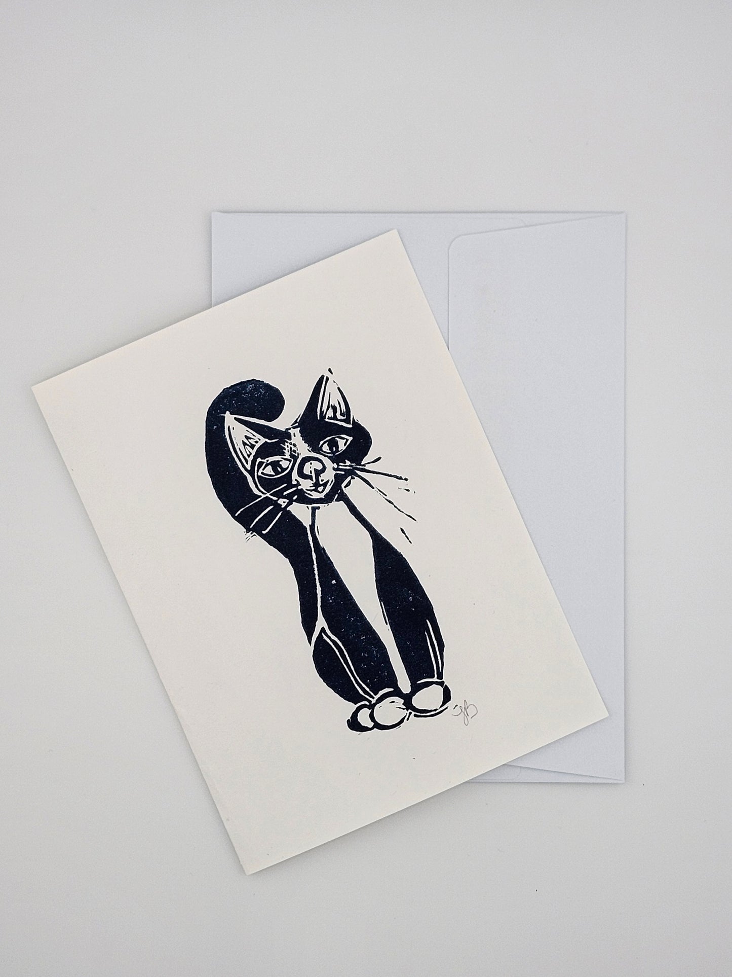 Cool Cat Note Card