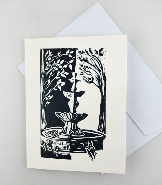 Fountain of Light Note Card